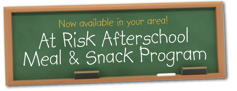 Now Offering At Risk Afterschool Meal Program